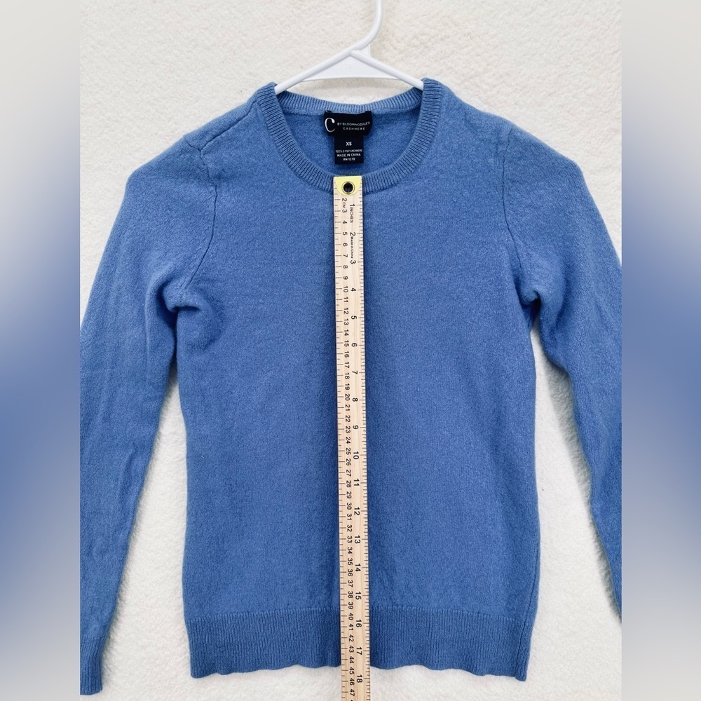 100% Cashmere C by Bloomingdale’s Luxury Sweater - Picture 4 of 5